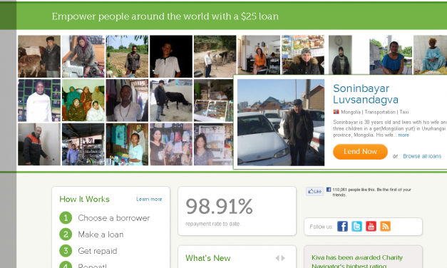 [나눔칼럼4]KIVA의 멋진 글로벌 소액금융