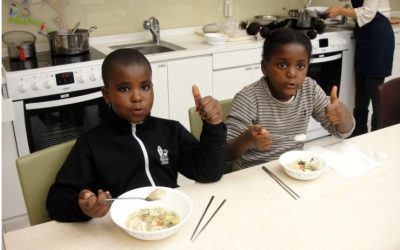 [안산글로벌] 난민관련 가족 및 외국인 가족 자조모임 설날음식 만들다.