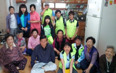 [삼척마을] 파랑새봉사단 경로당 자원봉사