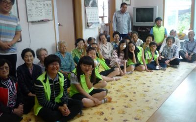 [삼척마을] 파랑새 봉사단 경로당 자원봉사