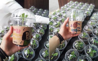[새싹컵에 새겨진 아이들의 꿈]택배사도 있네요!