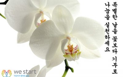 위스타트, 결혼•장례식장에 ‘꽃보다 기부’