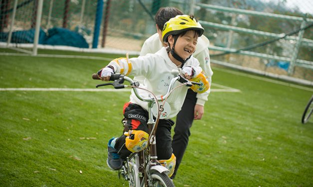 [자전거아빠] 안 넘어지고 끝까지!!