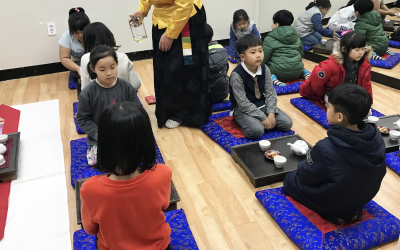 [속초마을] 찻상머리 예절학교