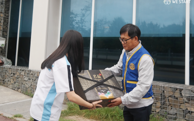 [고양마을] 로타리클럽, 명절선물 후원