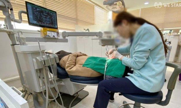 미소와 건강을 되찾았습니다.