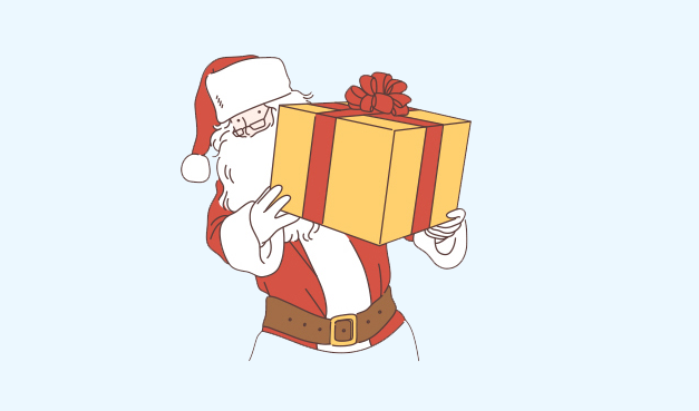 산타의 선물을 받아보셨나요?
