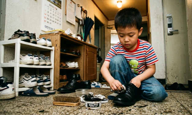 열일곱 해 전, 8살 어린이의 결심